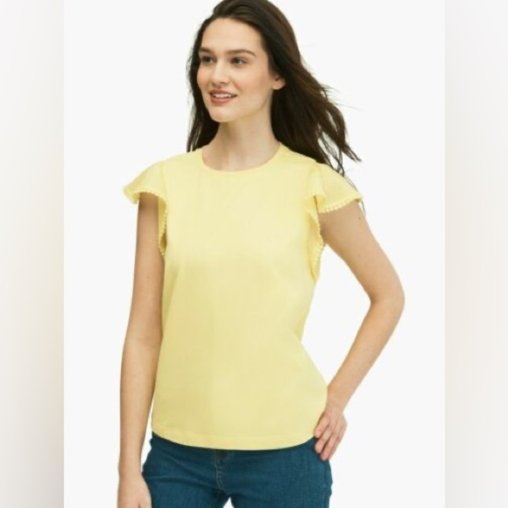 NWT Kate Spade Flutter Sleeve Tee